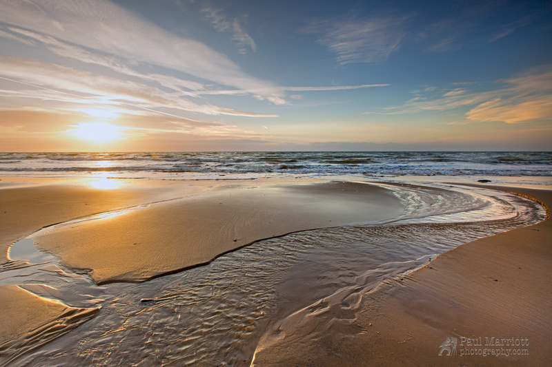 Towards the Light - Isle of Man Seascapes