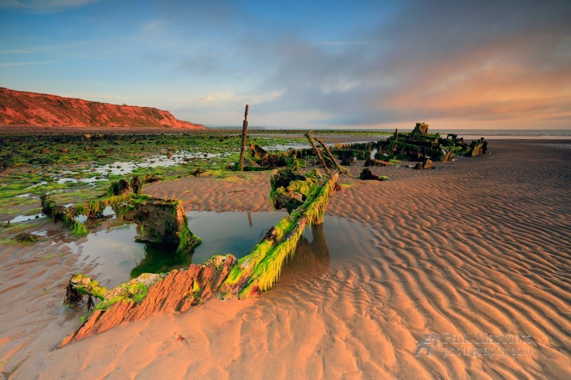 The Passges Sunset - Isle of Man Seascapes