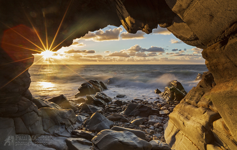 Glen Maye Cave - Isle of Man Seascapes