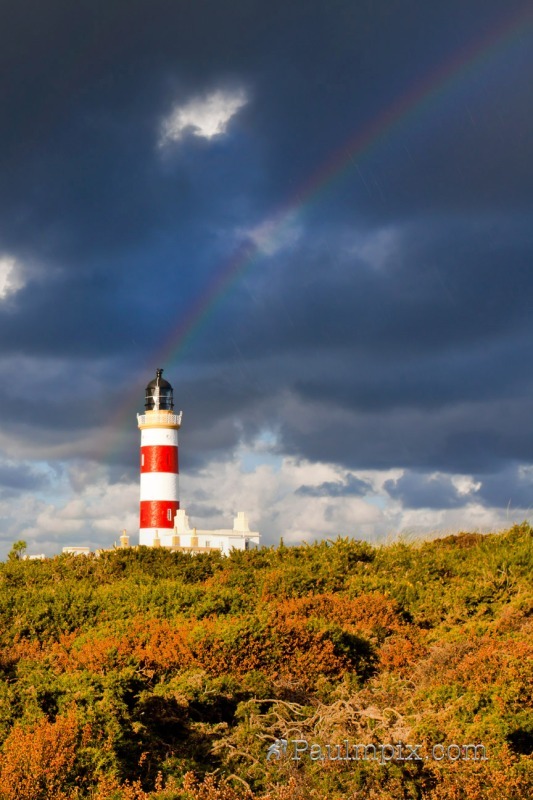 Point of Ayre Rainbow - Isle of Man Landscapes