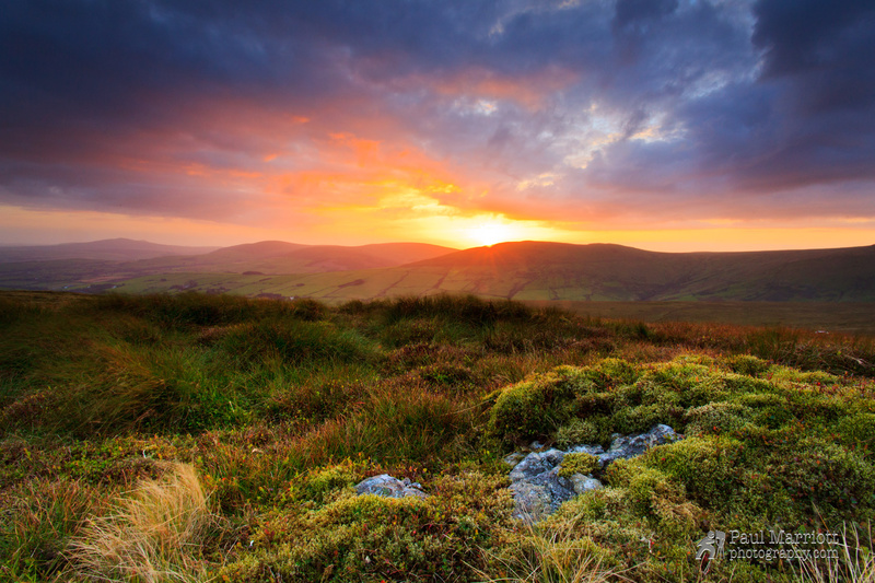 Mountain Sunset - Isle of Man Landscapes