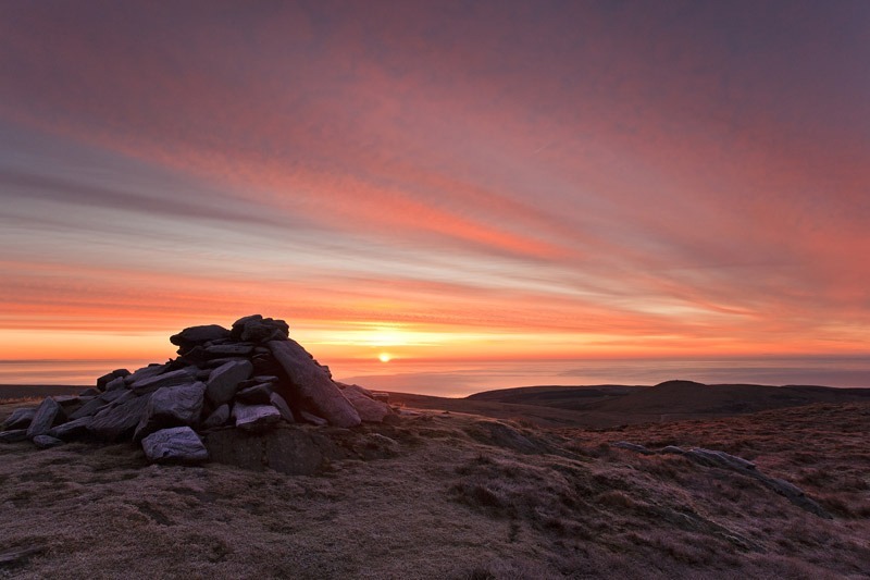 Bhen Y Pott Sunrise 1 - Isle of Man Landscapes