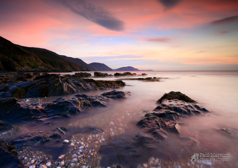 White Beach in slow motion - Isle of Man Seascapes