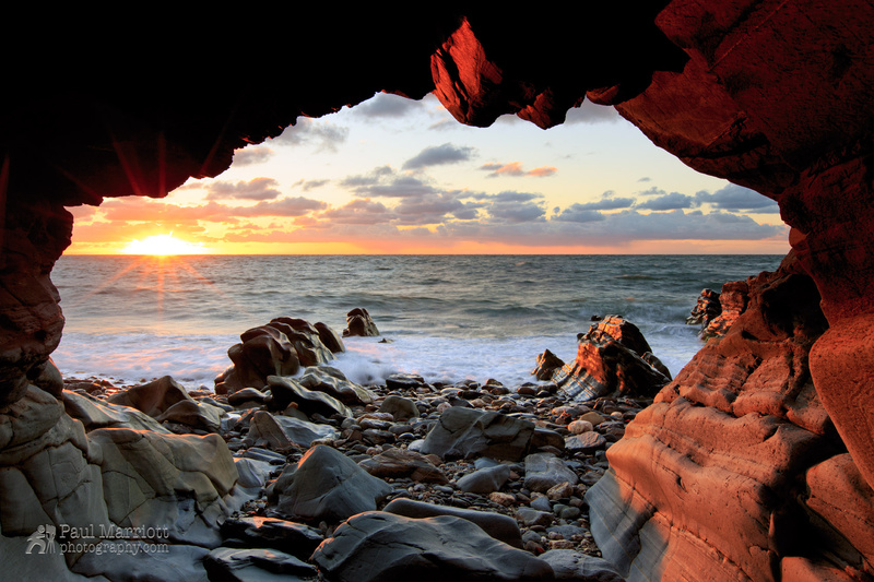 Glen Maye Cave (2) - Isle of Man Seascapes