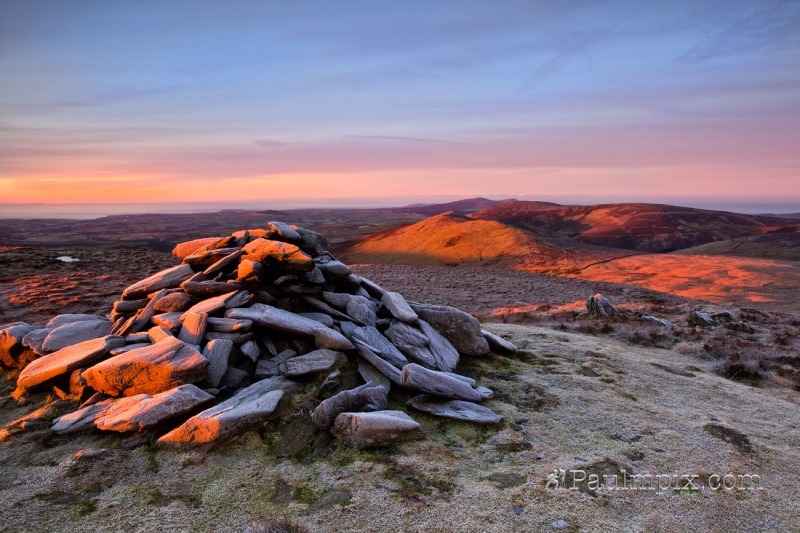 Bhen Y Pott Sunrise 4 - Isle of Man Landscapes