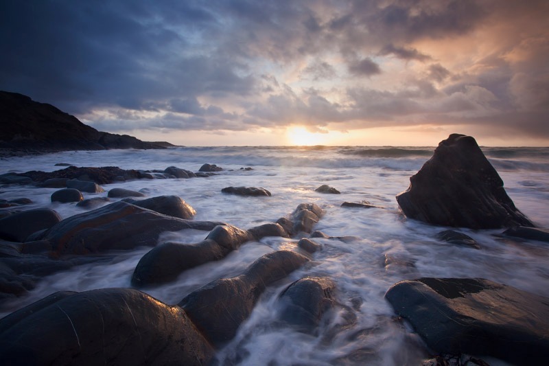 Another Day Ends - Isle of Man Seascapes