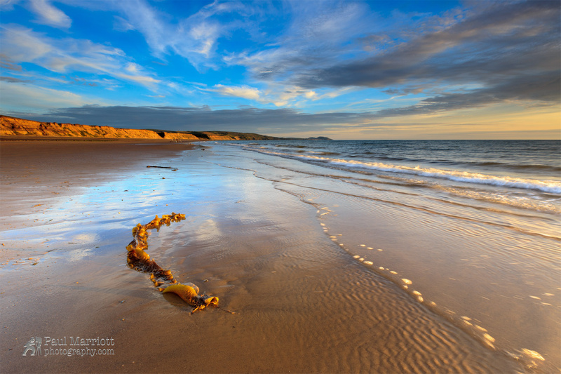 Along the Beach at Orrisdale - Isle of Man Seascapes