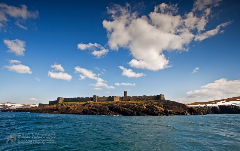 Peel Castle, Isle of Man - Isle of Man Seascapes
