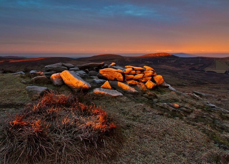 Bhen Y Pott Sunrise 6 - Isle of Man Landscapes