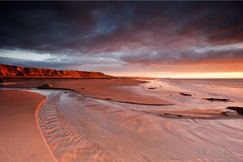 Jurby Head Sunset - Isle of Man Seascapes