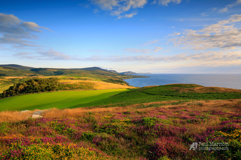 Looking South from Peel Hill - Isle of Man Landscapes