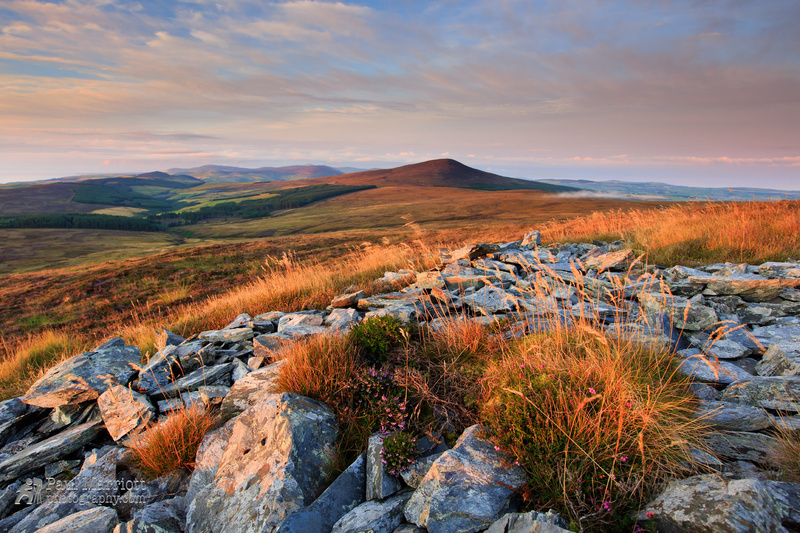 Evening Light on Cronk Ny Arrey Laa - Isle of Man Landscapes
