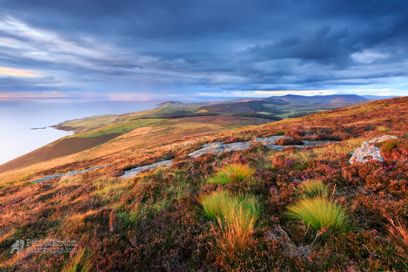 Dodging the Showers, Cronk Ny Arrey Laa - Isle of Man Landscapes
