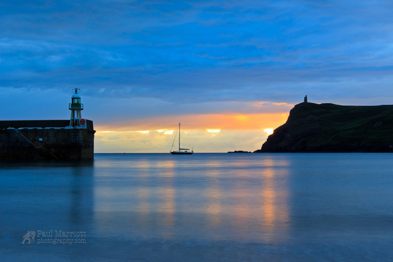 Reflections at Port Erin - Isle of Man Seascapes