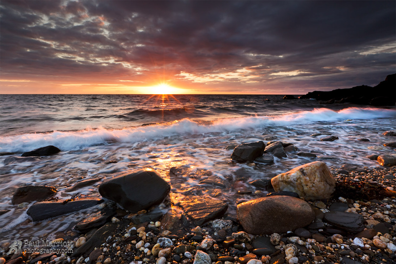 Pebbles, Glen Maye - Isle of Man Seascapes
