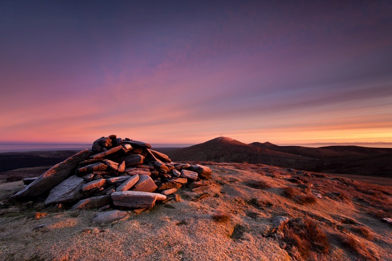 Bhen Y Pott Sunrise 7 - Isle of Man Landscapes