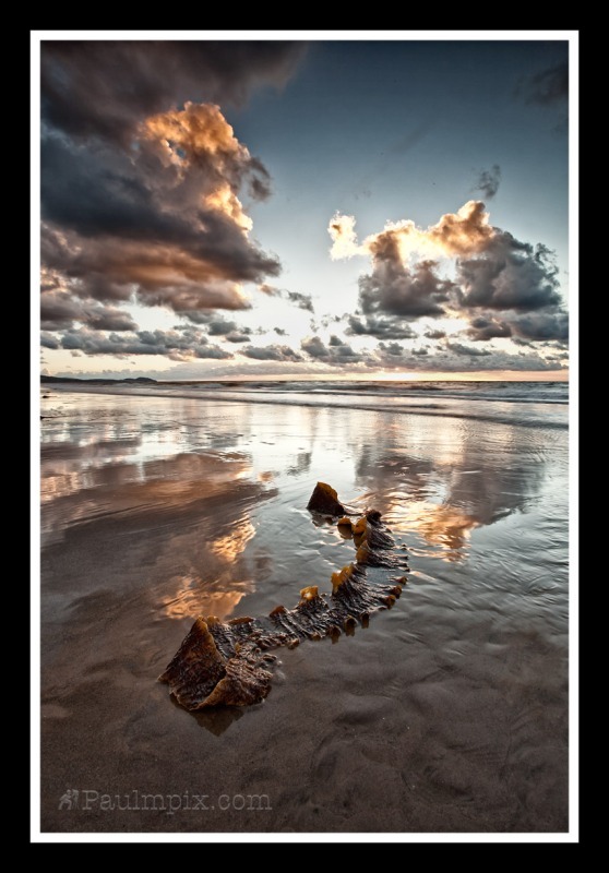 Jurby Reflections - Isle of Man Seascapes