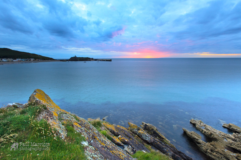 Blue Light at Peel - Isle of Man Seascapes