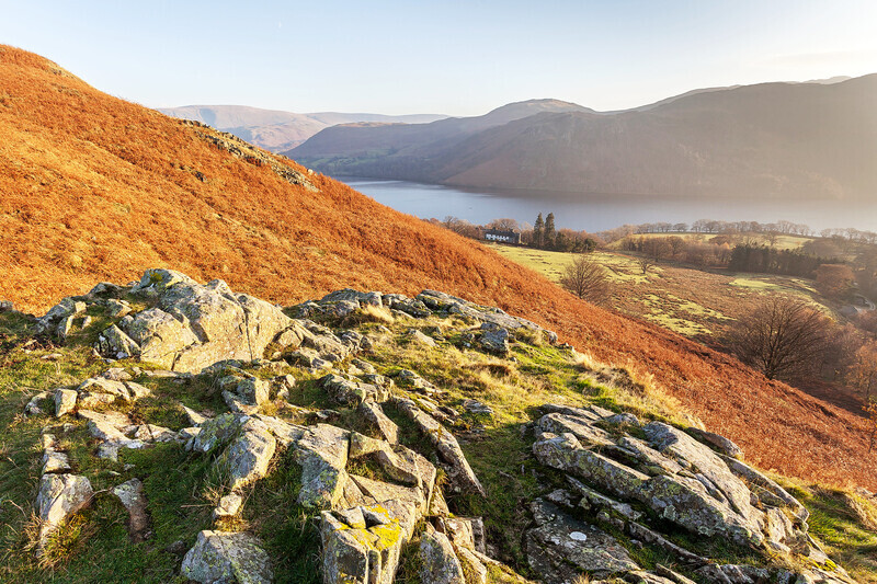 Gowbarrow and Ullswater - Lake District