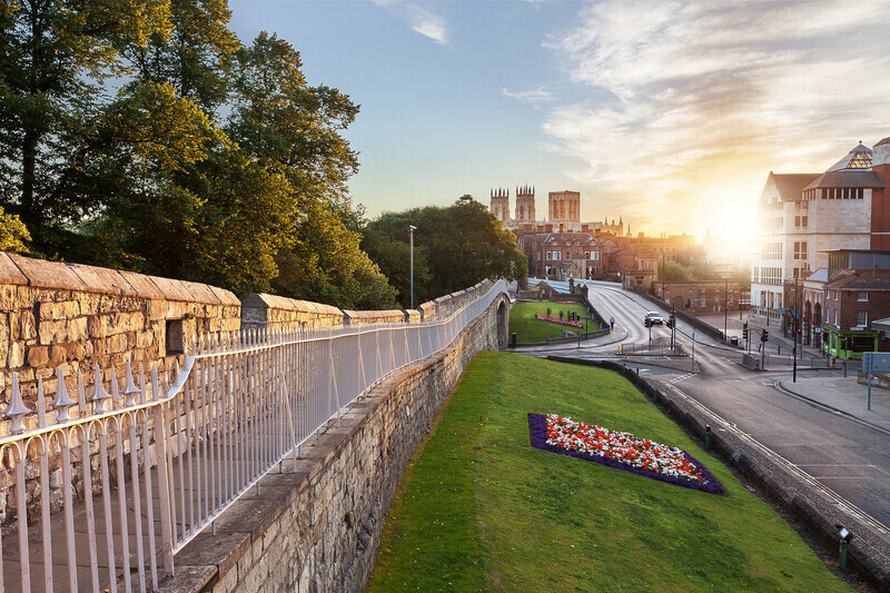 Sunrise By The Minster - York
