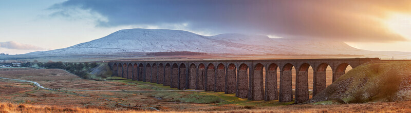 Ribblehead Sunset - Panoramas
