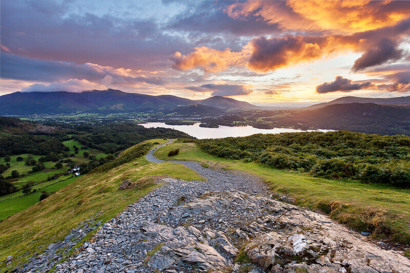 Catbells Dawn - Lake District