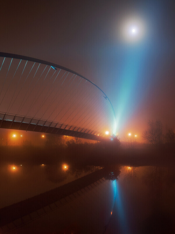 An Eerie Morning By The River - York