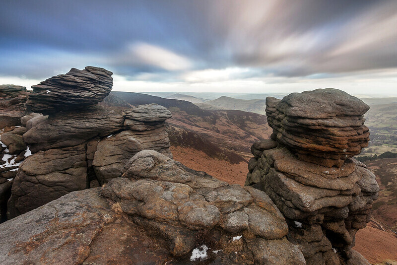 Upper Tor Winter - Peak District