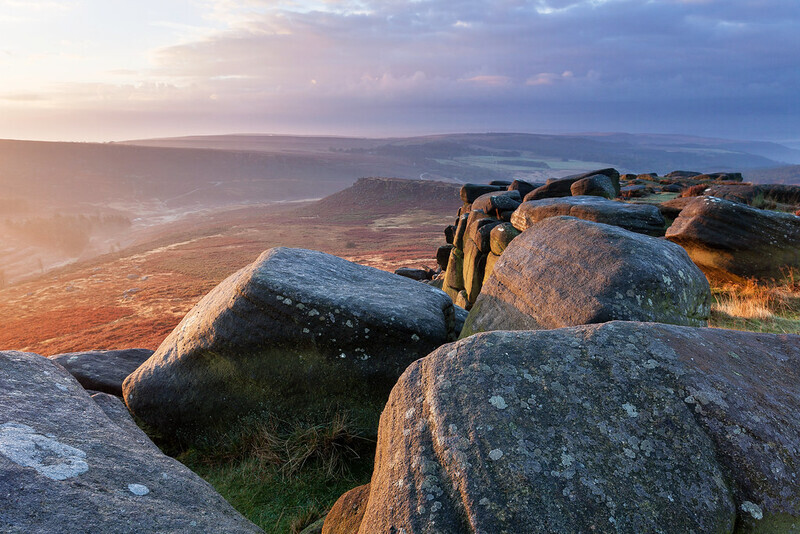 Higger Tor Sunrise - Peak District