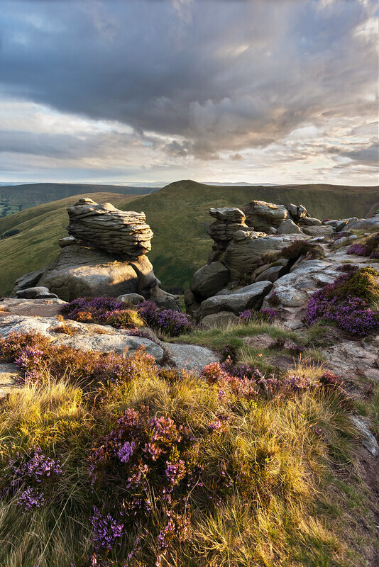 Upper Tor Sunset - Peak District
