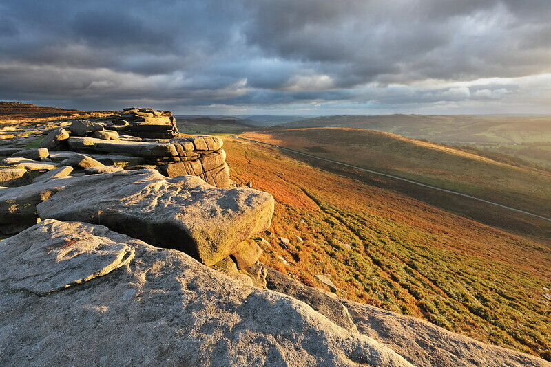 Stormy Stanage - Peak District