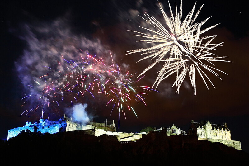 Edimburgh Fireworks - Scotland