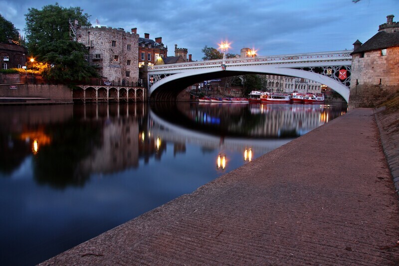 Lendal Bridge Evening - York