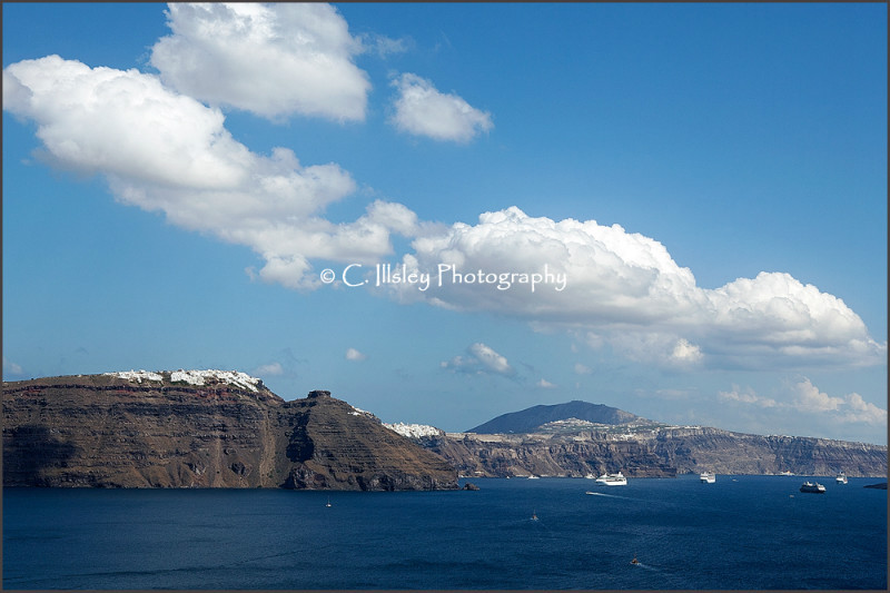 The View to Fira, Santorini - Dream Destinations
