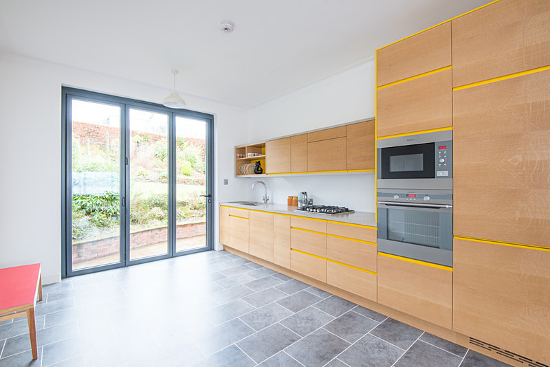 Karndean floor fitted in Gourock in stunning kitchen