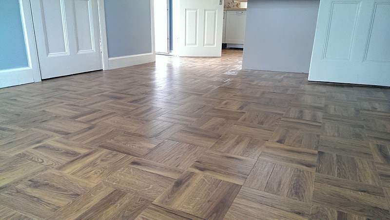 Parquet floor style karndean from the art select range.