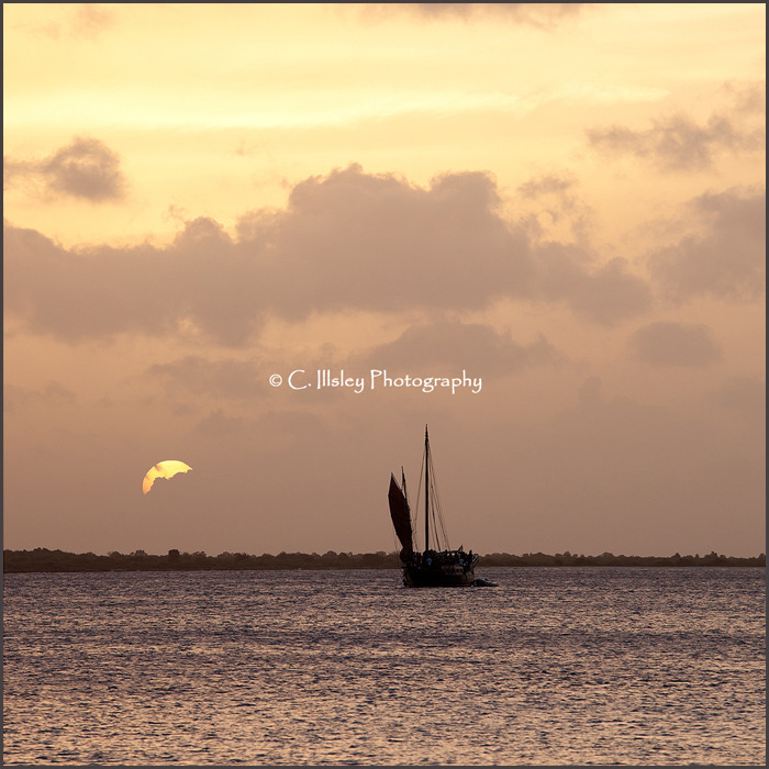 Segeltörn bei Sonnenuntergang, Bonaire - Traumziele