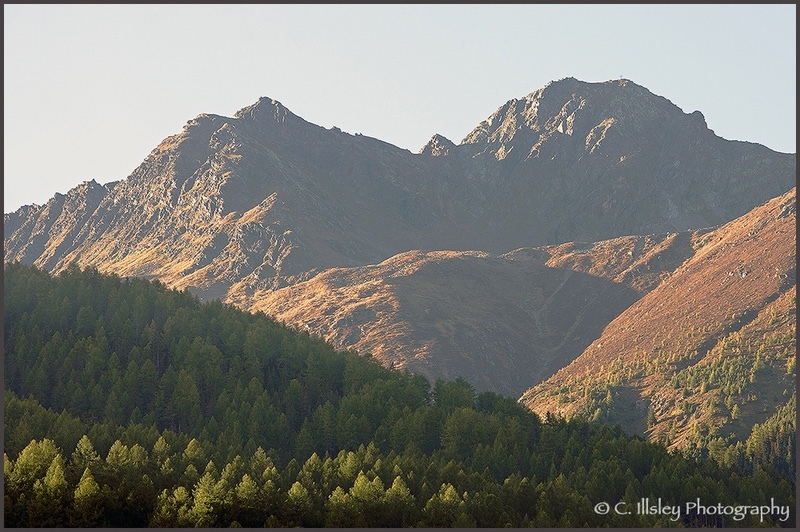 Alpenaussicht I - Landschaften