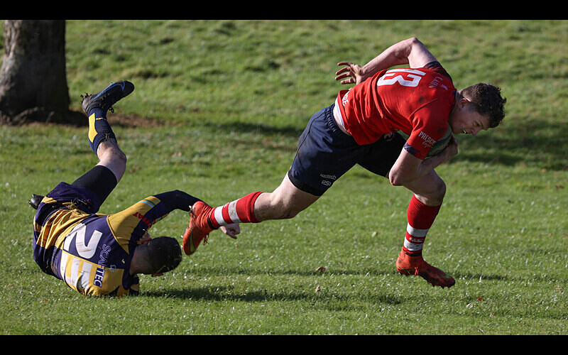 Missed tackle - Tim Bailey