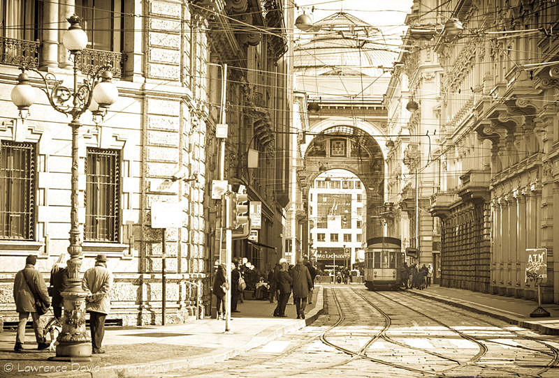 Tram for the Galleria - European Landscapes