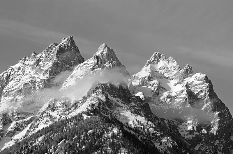 The Cathedral Group - Grand Teton & Yellowstone National Park Landscapes