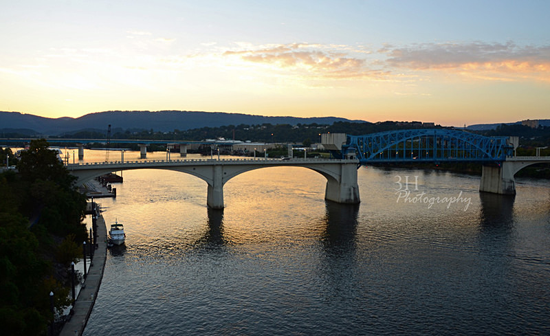 Chattanooga Sunset - Eastern U.S. Landscapes