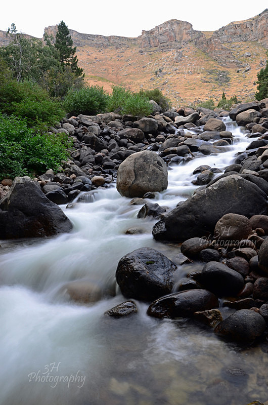 Rushing River at the Sink - Wyoming Landscapes