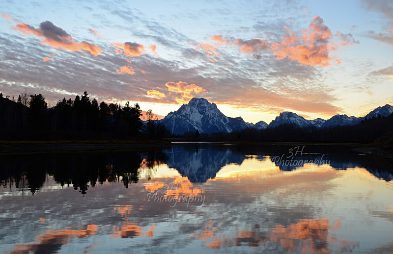 Sunset in Paradise - Grand Teton & Yellowstone National Park Landscapes