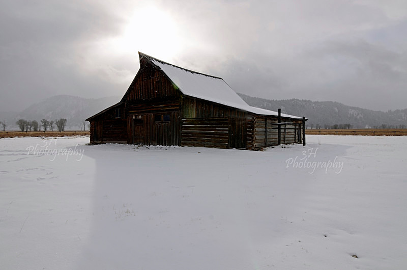 Snowy Moulton History - Grand Teton & Yellowstone National Park Landscapes