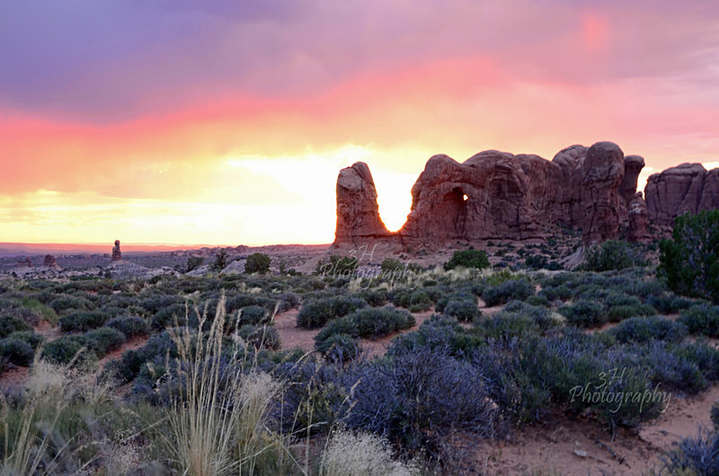 Arches Evening - Western U.S. Landscapes