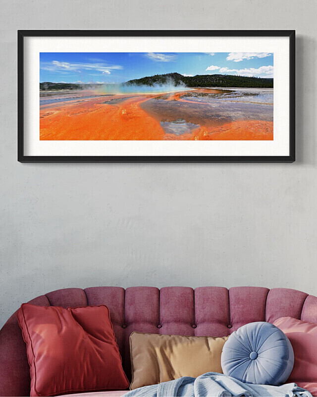Grand Prismatic Panorama - Finished Artwork