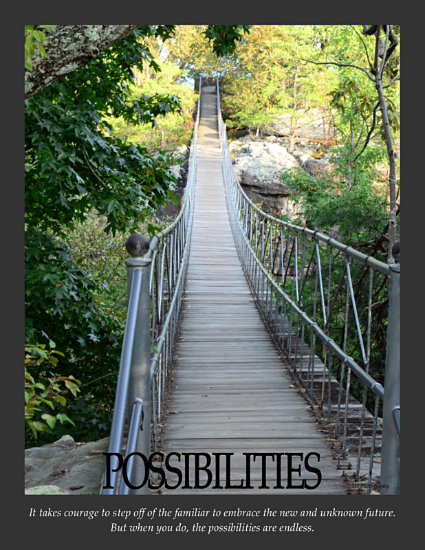 Possibilities Poster with Border JULY 2016 - Inspirational Office & Classroom Art