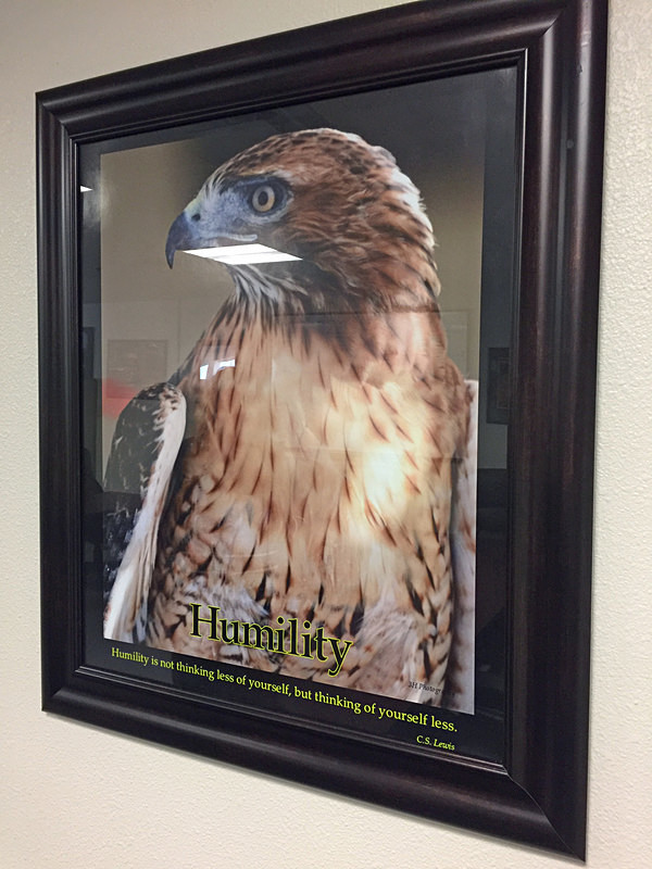 Humility Framed - Inspirational Office & Classroom Art