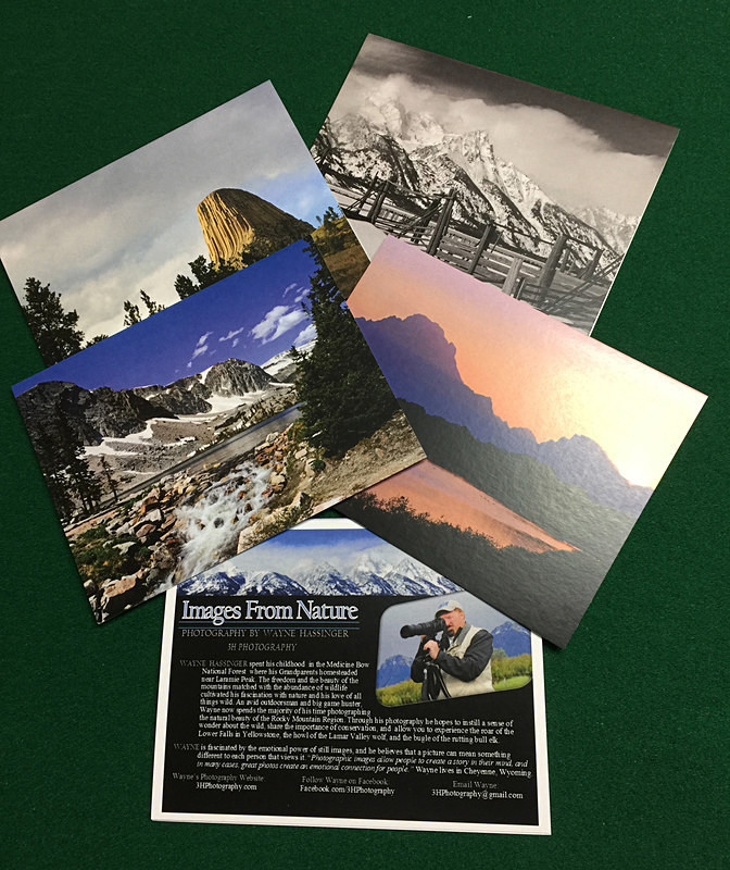 Sample Scenic Cards 2017 - 3H Note Card Images
